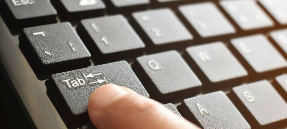tab button on keyboard